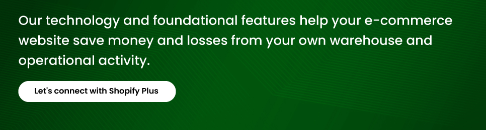 Our technology and foundational features help your e-commerce website save money and looses from your own warehouse and operational activity.